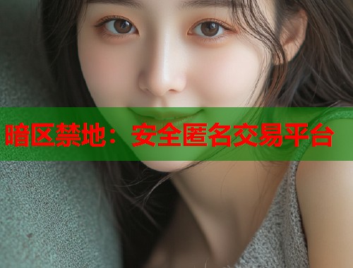 暗区禁地：安全匿名交易平台  第1张