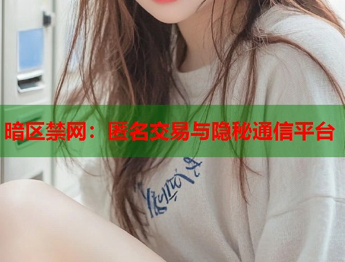 暗区禁网:匿名交易与隐秘通信平台 第1张 暗区禁网:匿名交易与隐秘通信平台 第1张