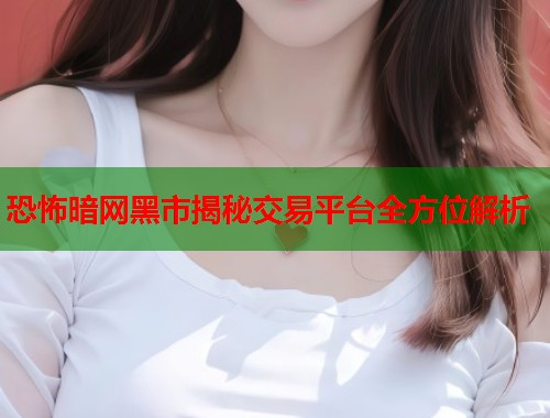 恐怖暗网黑市揭秘交易平台全方位解析  第2张