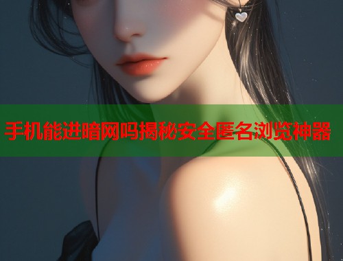 手机能进暗网吗揭秘安全匿名浏览神器  第2张