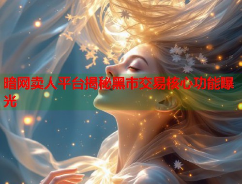 暗网卖人平台揭秘黑市交易核心功能曝光 第1张 暗网卖人平台揭秘黑市交易核心功能曝光 第1张