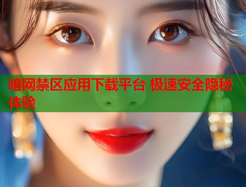 暗网禁区应用下载平台 极速安全隐秘体验 第1张 暗网禁区应用下载平台 极速安全隐秘体验 第1张