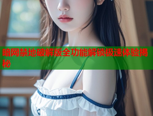暗网禁地破解版全功能解锁极速体验揭秘