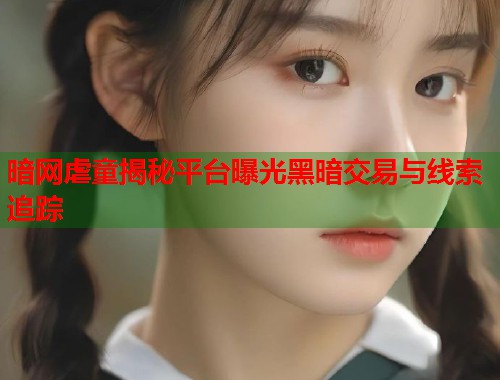 暗网虐童揭秘平台曝光黑暗交易与线索追踪 第1张 暗网虐童揭秘平台曝光黑暗交易与线索追踪 第1张