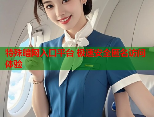 特殊暗网入口平台 极速安全匿名访问体验