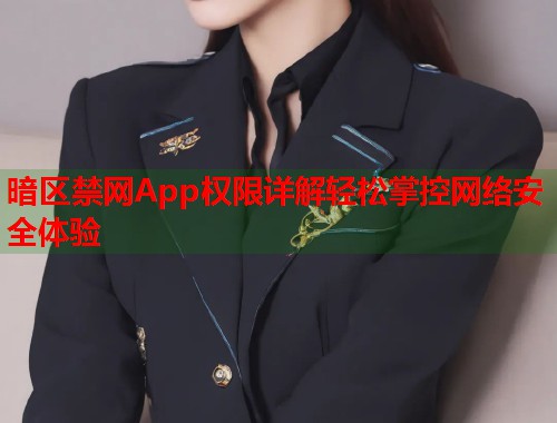 暗区禁网App权限详解轻松掌控网络安全体验