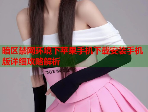 暗区禁网环境下苹果手机下载安装手机版详细攻略解析 第2张 暗区禁网环境下苹果手机下载安装手机版详细攻略解析 第2张