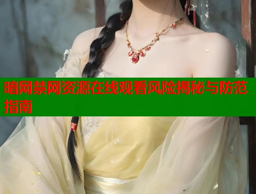 暗网禁网资源在线观看风险揭秘与防范指南 第1张 暗网禁网资源在线观看风险揭秘与防范指南 第1张