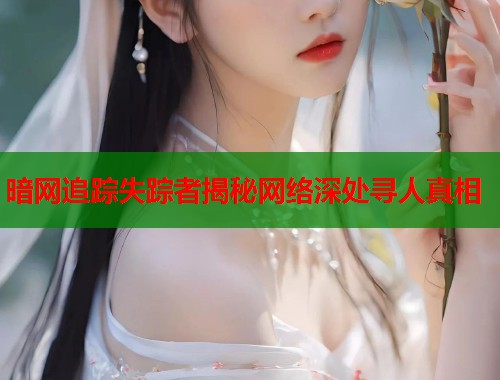暗网追踪失踪者揭秘网络深处寻人真相  第1张
