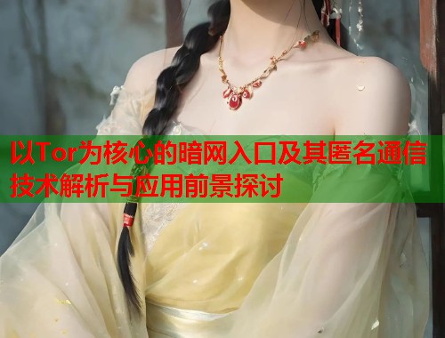 以Tor为核心的暗网入口及其匿名通信技术解析与应用前景探讨 第2张 以Tor为核心的暗网入口及其匿名通信技术解析与应用前景探讨 第2张