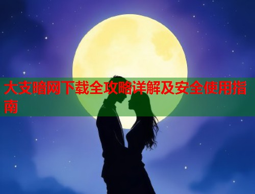 大支暗网下载全攻略详解及安全使用指南