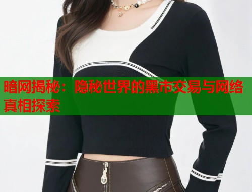 暗网揭秘:隐秘世界的黑市交易与网络真相探索 第1张 暗网揭秘:隐秘世界的黑市交易与网络真相探索 第1张