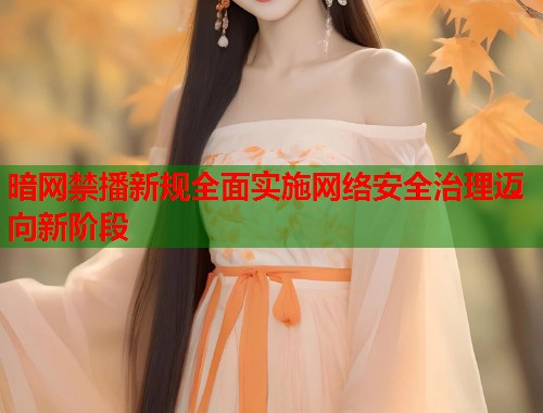 暗网禁播新规全面实施网络安全治理迈向新阶段 第1张 暗网禁播新规全面实施网络安全治理迈向新阶段 第1张