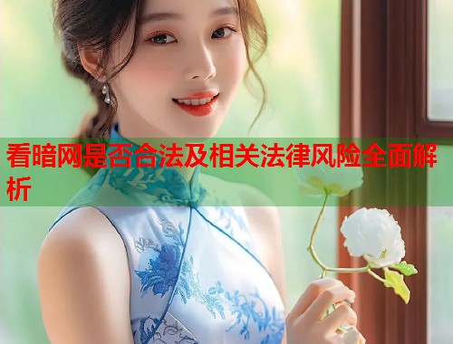 看暗网是否合法及相关法律风险全面解析 第1张 看暗网是否合法及相关法律风险全面解析 第1张