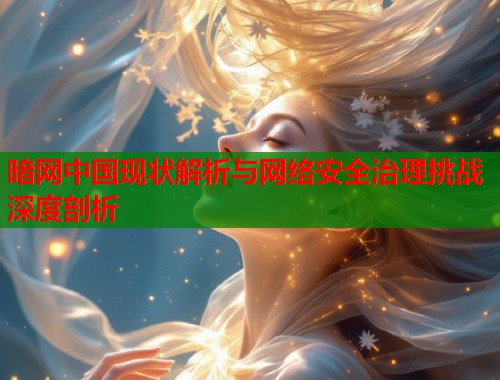 暗网中国现状解析与网络安全治理挑战深度剖析 第1张 暗网中国现状解析与网络安全治理挑战深度剖析 第1张