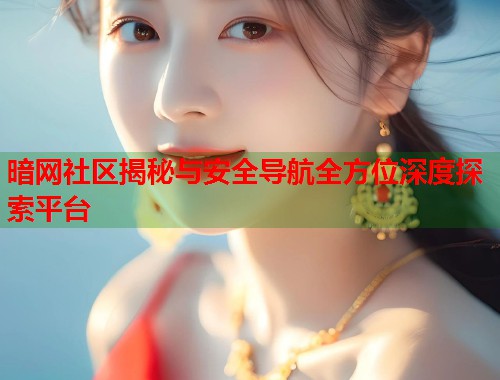 暗网社区揭秘与安全导航全方位深度探索平台 第1张 暗网社区揭秘与安全导航全方位深度探索平台 第1张