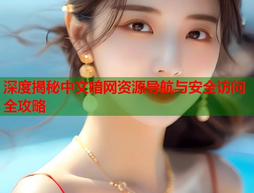 深度揭秘中文暗网资源导航与安全访问全攻略 第2张 深度揭秘中文暗网资源导航与安全访问全攻略 第2张