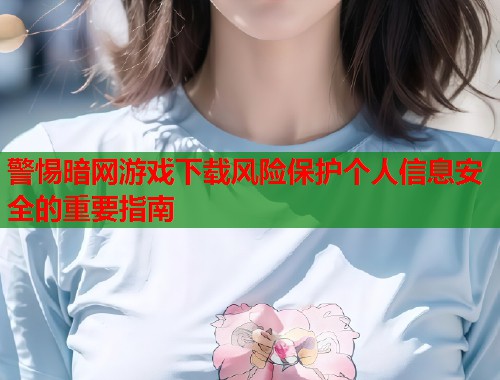 警惕暗网游戏下载风险保护个人信息安全的重要指南